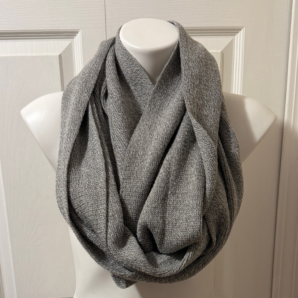 Calvin Klein Gray Infinity Scarf